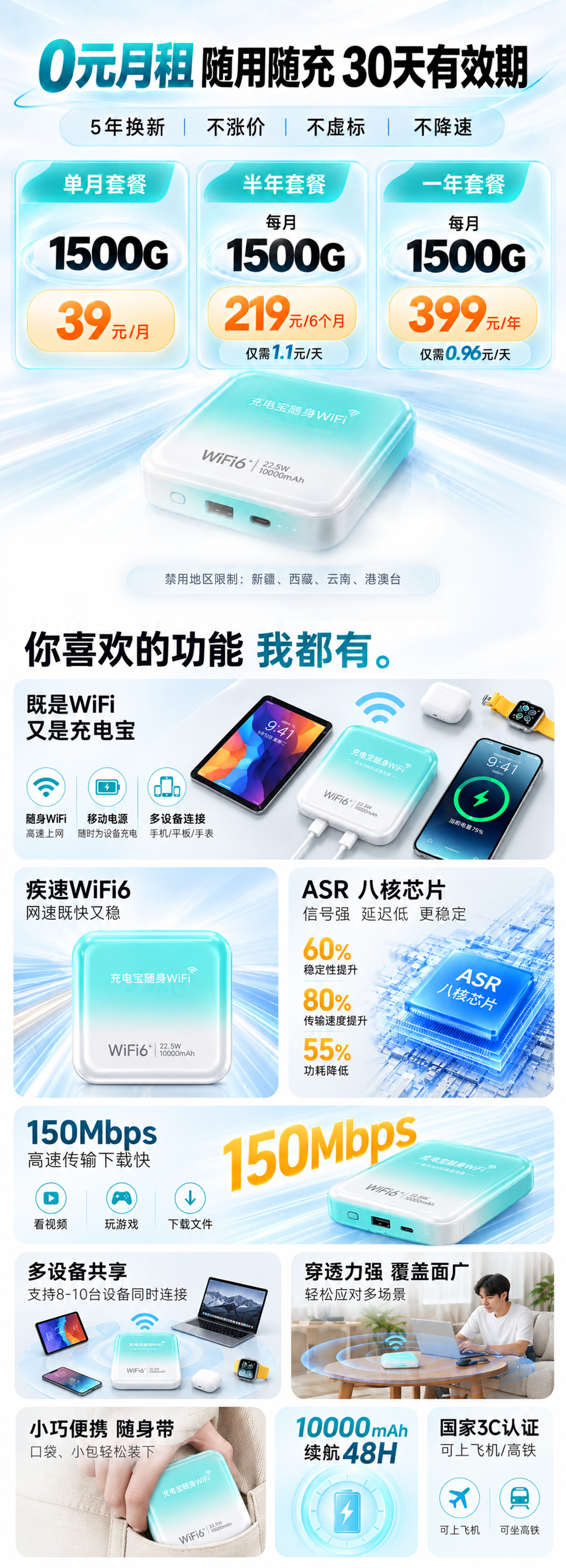 充电宝随身WiFi 详情图 1