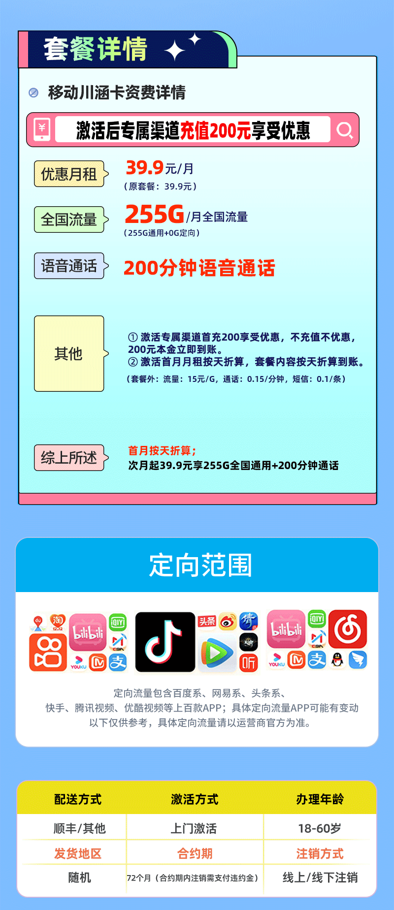 移动川涵卡【四川专属】 详情图 1